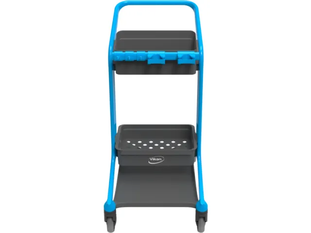 Vikan HyGo Mobile Cleaning Station Blauw