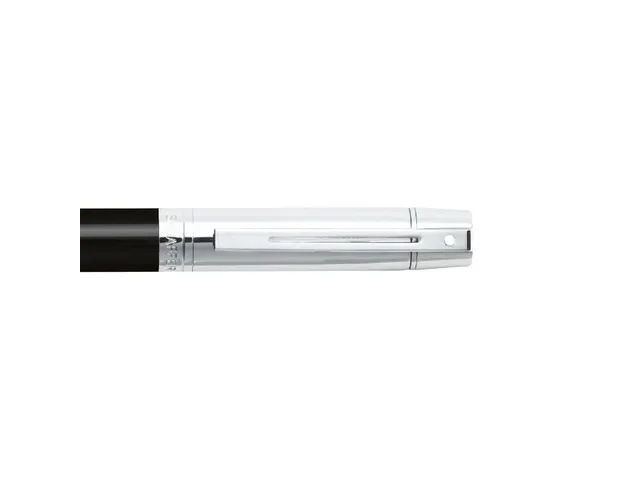 Balpen SHEAFFER 300 E9314 Black barrel chrome cap chrome plated