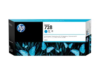 inktcartridge 728, 300 ml, OEM F9K17A, cyaan - 1