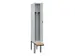 locker met bank,voor scheiding van kleding,HxBxD 2120x300x815mm,1vak