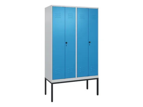 PBM-locker,HxBxD 2120x1200x500mm,4vak,vak B 300mm,draaigrendel