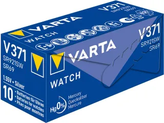Batterij VARTA knoopcel V371/SR69 zilver - 4