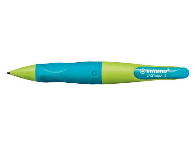 Vulpotlood Stabilo Easyergo 1.4 Rechts Lime/aquablauw