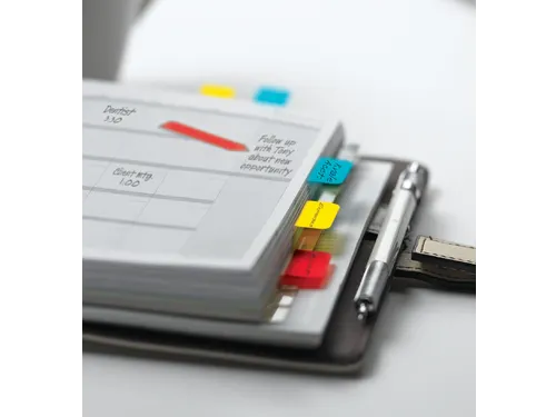 Indextabs 3M Post-it 680 25.4x43.2mm geel