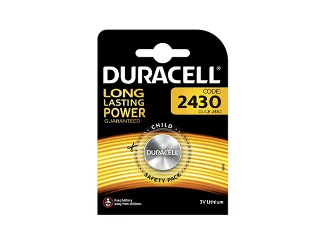 Duracell - Lithium Knoopcel 3 V - DL2430 - 1 ST.