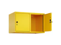 opzetkast,v. locker,2vak.,vak B 400mm,HxBxD 500x800x500mm,draaigrendel