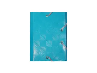 Elastomap 3 Kleppen In Gelamineerd Glanskarton Assorti - 3