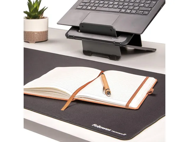 Sous-main de bureau Breyta 80x40cm Noir