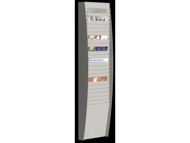 kantoorplanner 25vakken HxBxD 1120x273x129mm plank(en) Polystyreen