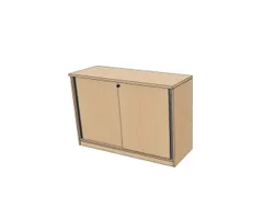 schuifdeurkast,HxBxD 825x1200x445mm,NE-esdoorn