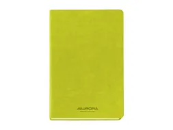 Notitieboek Aurora Capri A5 192blz lijn 80gr groen