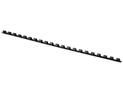 Bindrug 6Mm 21 Rings 100 Stuks Zwart