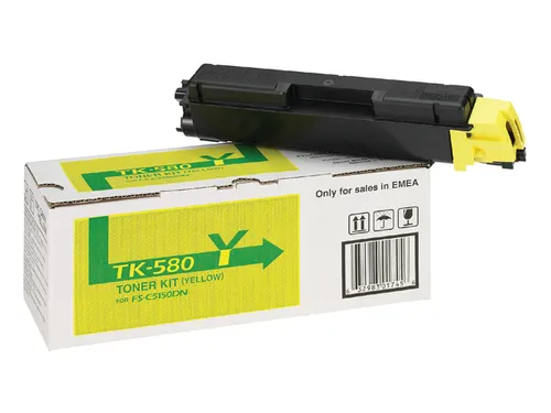 Toner Kyocera TK-580Y geel