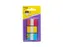 Indextabs Post-it 686RYB 25.4x38.1mm strong blauw, rood, geel 66 tabs