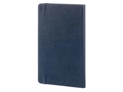 Notitieboek Moleskine large 130X210mm lijn hard cover sapphire blue
