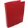 ringmap, voor ft A4, uit PP, 2 ringen van 25mm, rood