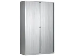 Roldeurkast Inclusief 4 Legborden Lichtgrijs 198x100x43