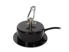 Spiegelbolmotor, 3 RPM, 220-240 V, Zwart