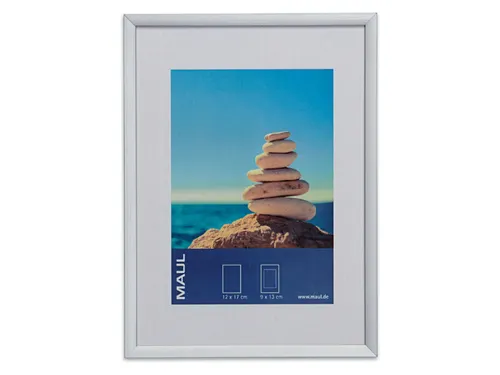 Fotolijst MAUL design 13x18cm aluminium frame zilver