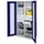 Materiaalkast Scheidingswand 1950x1000x600mm 6legborden 6laden Ral5010