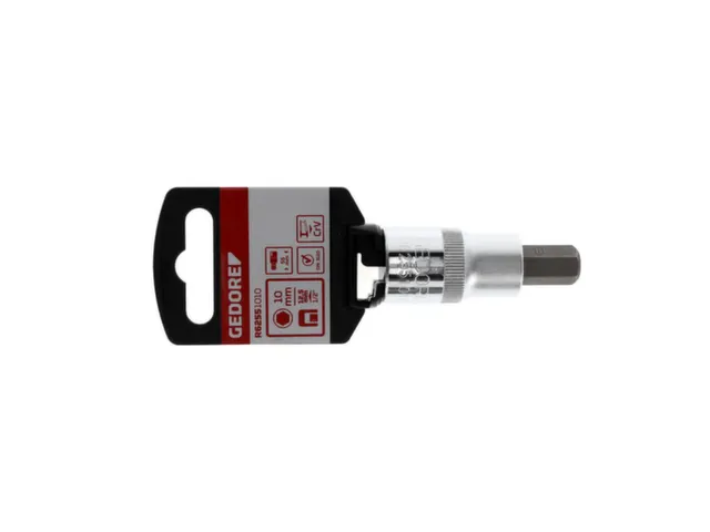 R62551010 Schroevendraaierbit 1/2 inch 10mm lengte 55mm