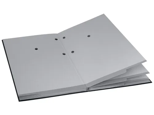 Vloeiboek Esselte 6210 karton 20 vakken zwart