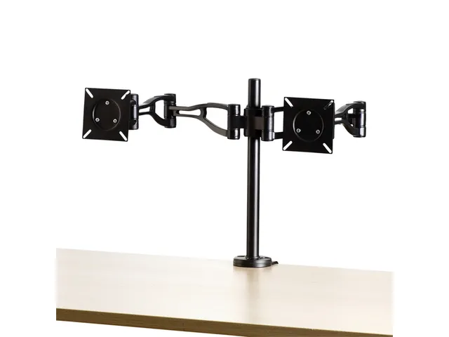 Monitorarm Fellowes Vista dubbel zwart