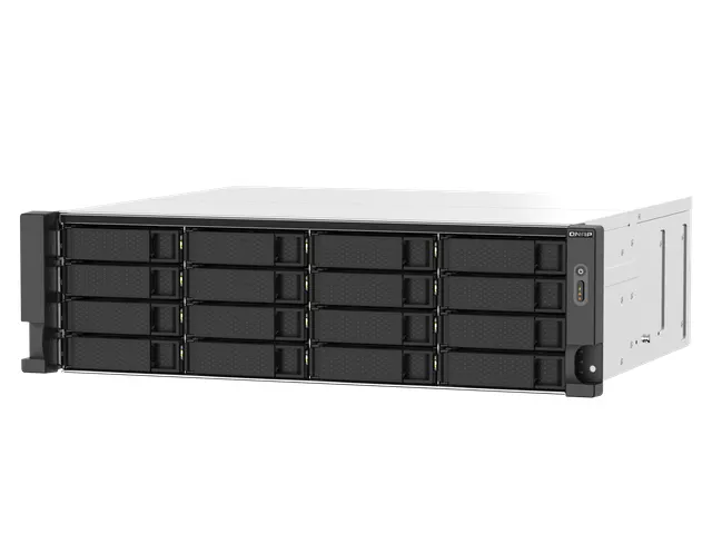 16 x 3.5 inch, AMD Ryzen Embedded V1500B, 16 GB UDIMM DDR4, 5 GB Flash