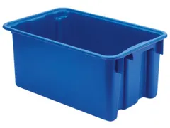 Draaistapelbak Pp Hxlxb 250X600X400Mm 45L Blauw