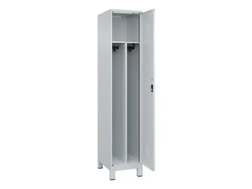 locker voor scheiding van kleding,HxBxD 1950x400x500mm,1vak