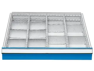 Lade-Indelingsset,V. Werkbank,10Lengteverdeler/3Scheidingsplaten - 1