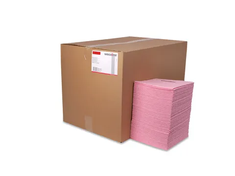 Reinigingsdoek KD 135gr Rood 38x40cm doos 400st