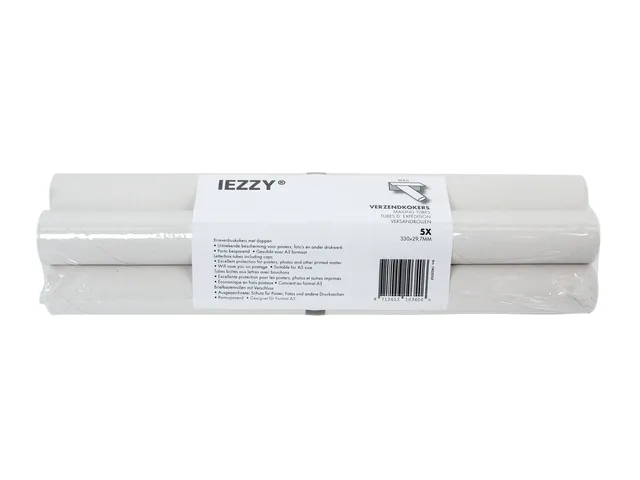 Verzendkoker IEZZY A3 330x29.7x1.2mm 5 stuks