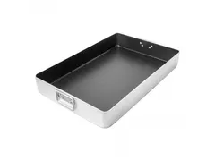 Pujadas 122060 Braadslede met grepen aluminium 60x40x9cm