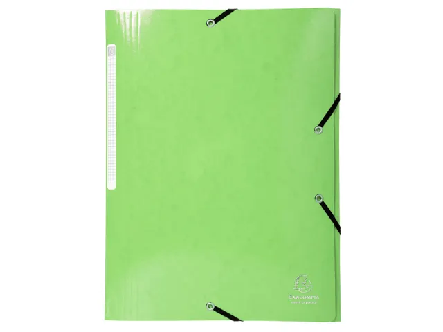 Iderama Elastomap 3 Kleppen Rugetiket Assorti Kleuren Karton