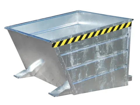 kiepbak,HxLxB 890x1445x1200mm,1m³,draagverm. 1500kg,verzinkt