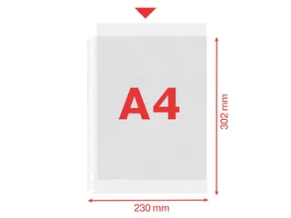 Showtas Esselte A4 23-Gaats Pp 0.08Mm Gestructureerd - 8