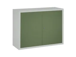 Hangkast 600x800x300mm 1 Verstelbaar Legbord Ral 7035 Front Ral 6011