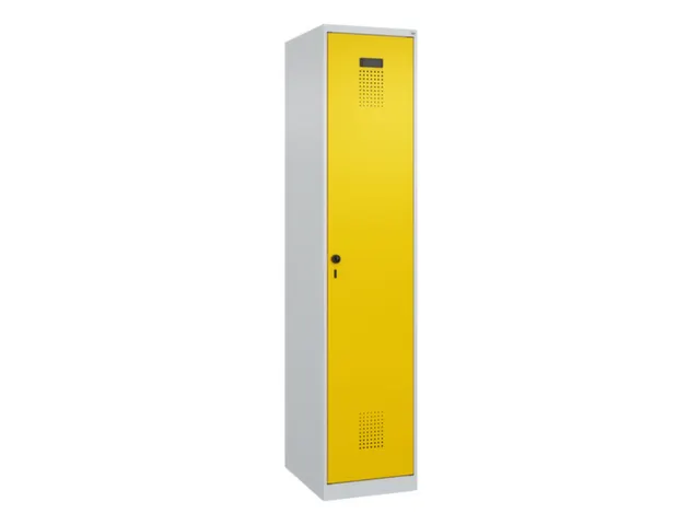 locker voor scheiding van kleding,HxBxD 1850x400x500mm,1vak