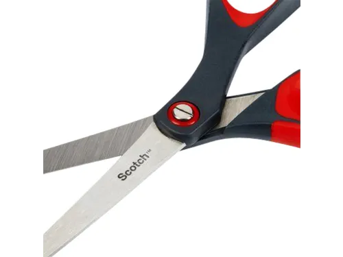 Schaar Scotch 20cm precision rood blister