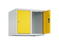 opzetkast,v. locker,2vak.,vak B 300mm,HxBxD 500x600x500mm,cilinderslot