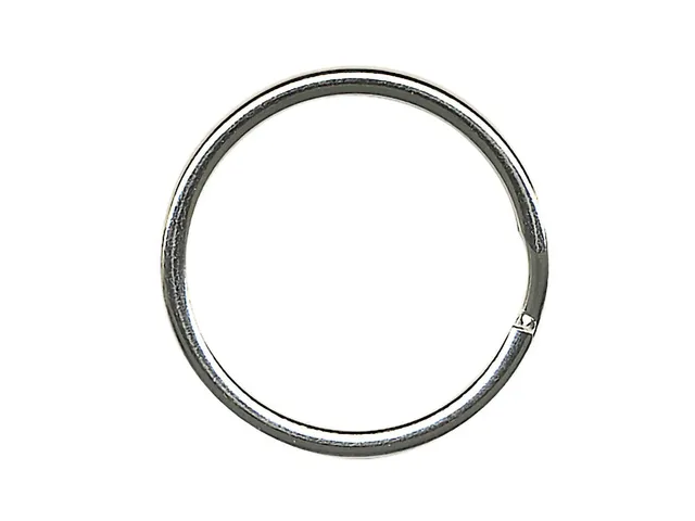 Sleutelring Alco 25mm metaal zakje á 10x10 zakjes in doos