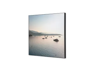 Wanddecoratie Textiel Set 40x40cm Schepen Zee - 1