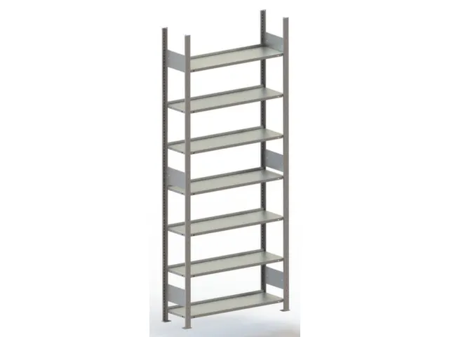 Rayonnage de bureau sans boulons départ HxlxP 2200x1056x336mm 7tablet