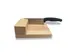 Vin Bouquet Kaassnijder houten plank met RVS mes