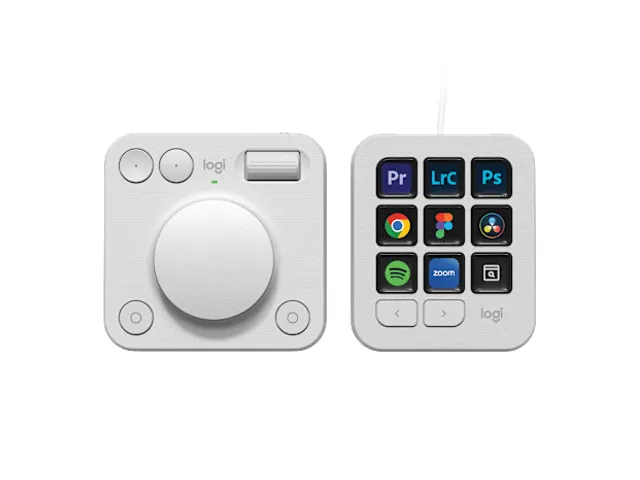 920-012932 LOGITECH MX Creative Console lichtgrijs