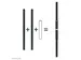 Neomounts FPMA-CPCONNECTBLACK Verlengbuis koppelstuk - max 50 kg - ges