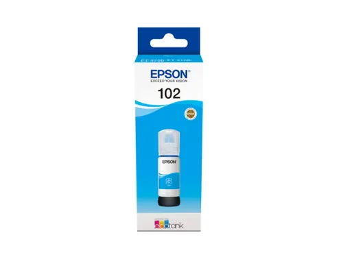 Navulinkt Epson Ecotank 102 T03R2 Blauw C13T03R240