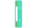 Plaquette serre feuilles Kangaro 2a PP boîte de 100 (4x25) vert clair