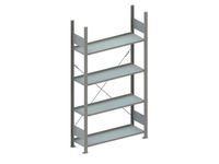 magazijnstelling grondveld HxBxD 1850x1056x336mm vakl. 80kg 4xlegbord